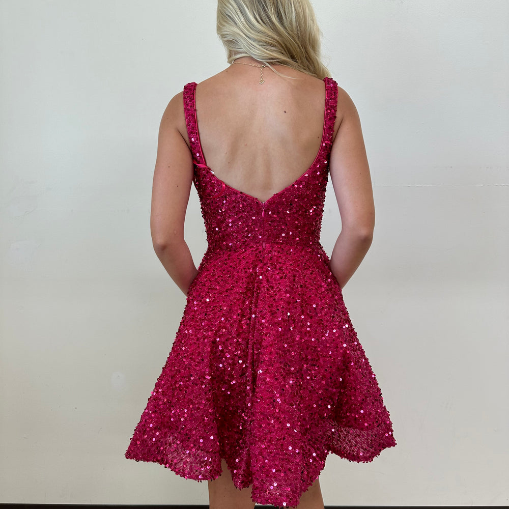 
                      
                        Sequin Poof Dress
                      
                    