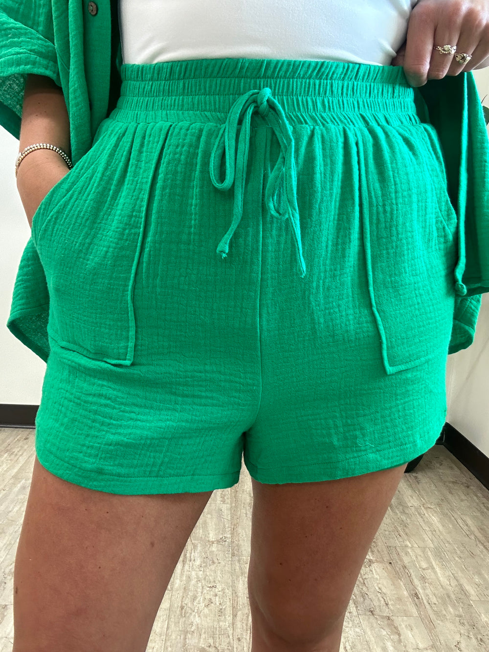 Lucky Day Gauze Short