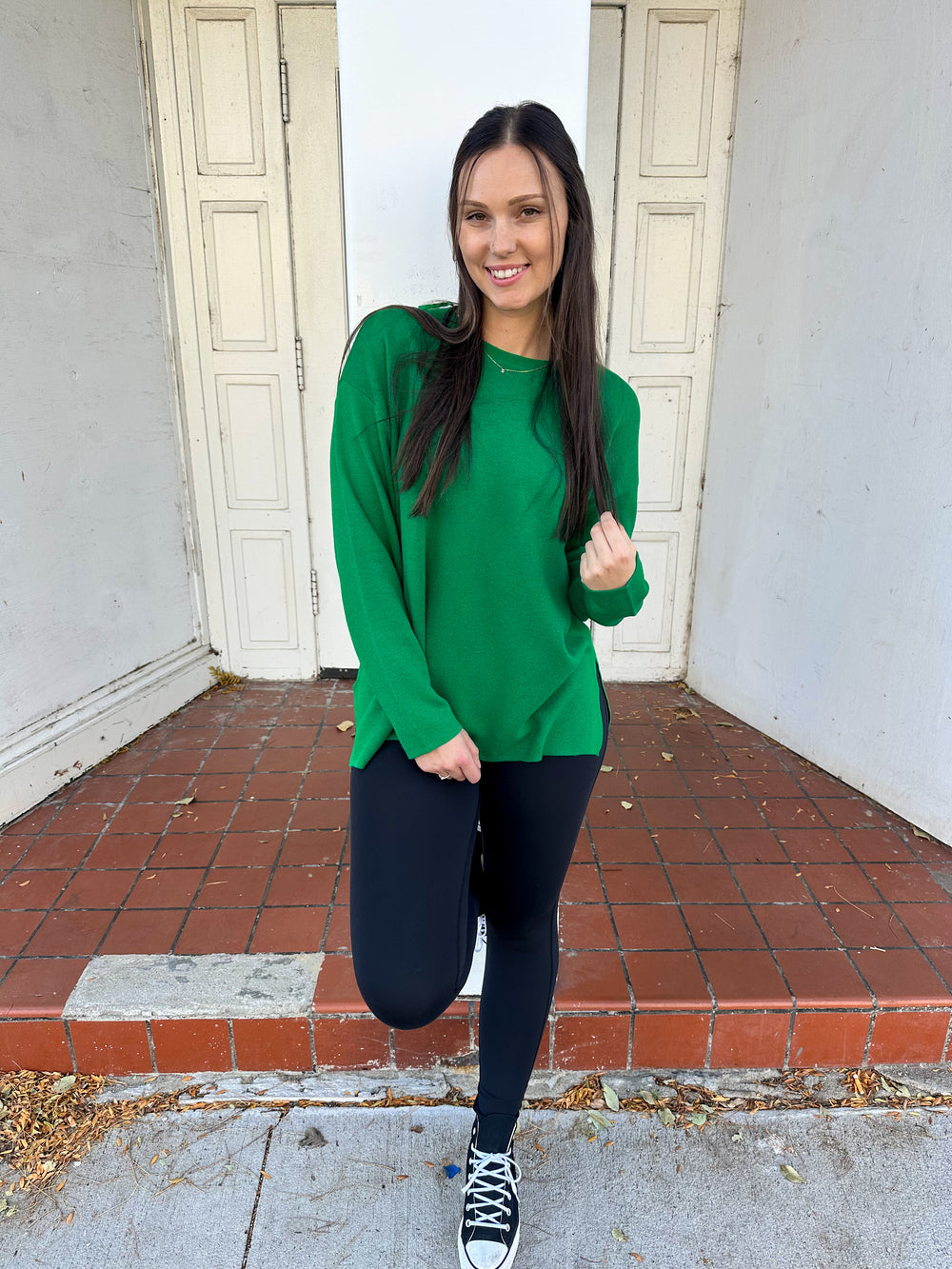 The Kelly Green Tunic