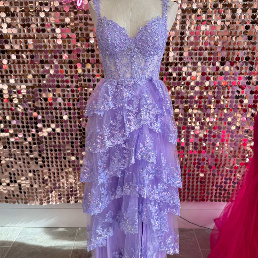 
                      
                        Prom Tuelle Lace sequin dress
                      
                    