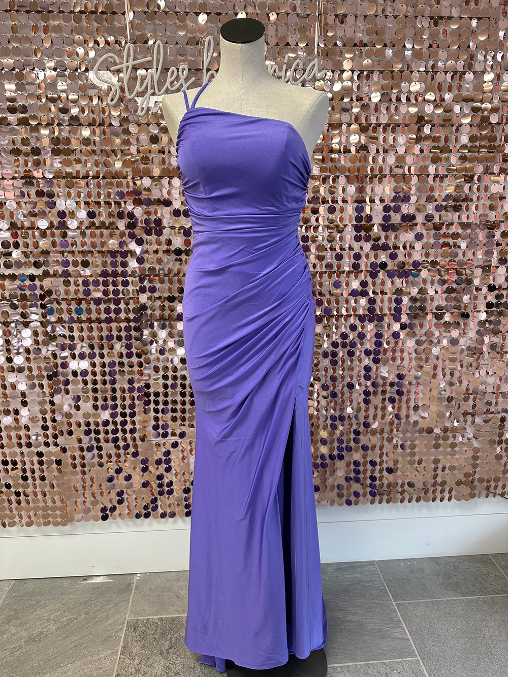 Stretchy prom Dress 9132