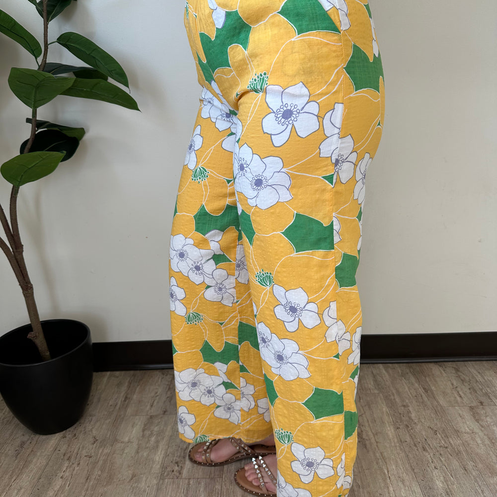 
                      
                        Honey Green Wide Leg Pants
                      
                    