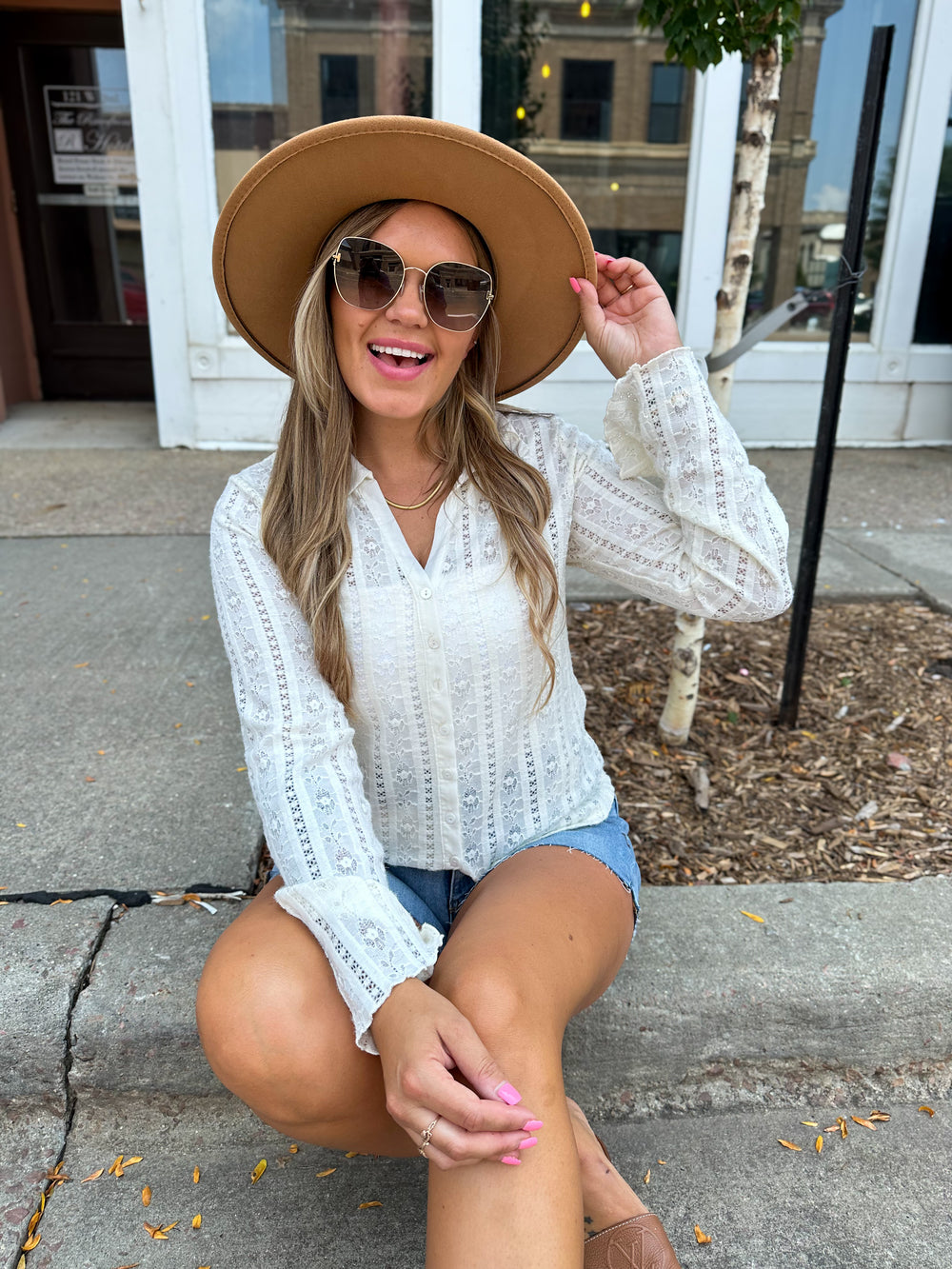 Lacey Lane Button Down