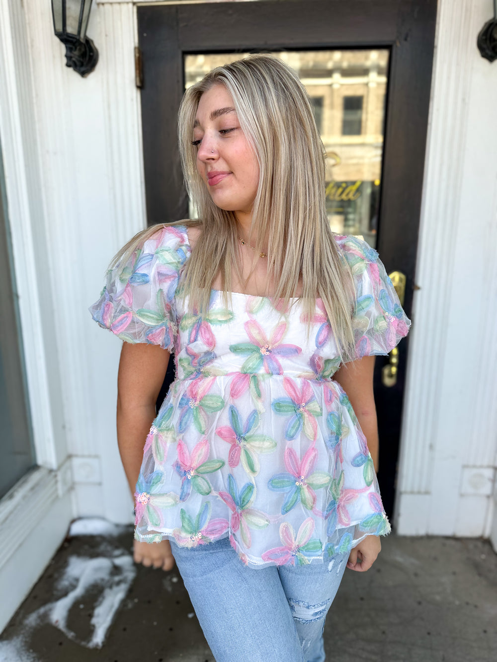 Flower Patch Top