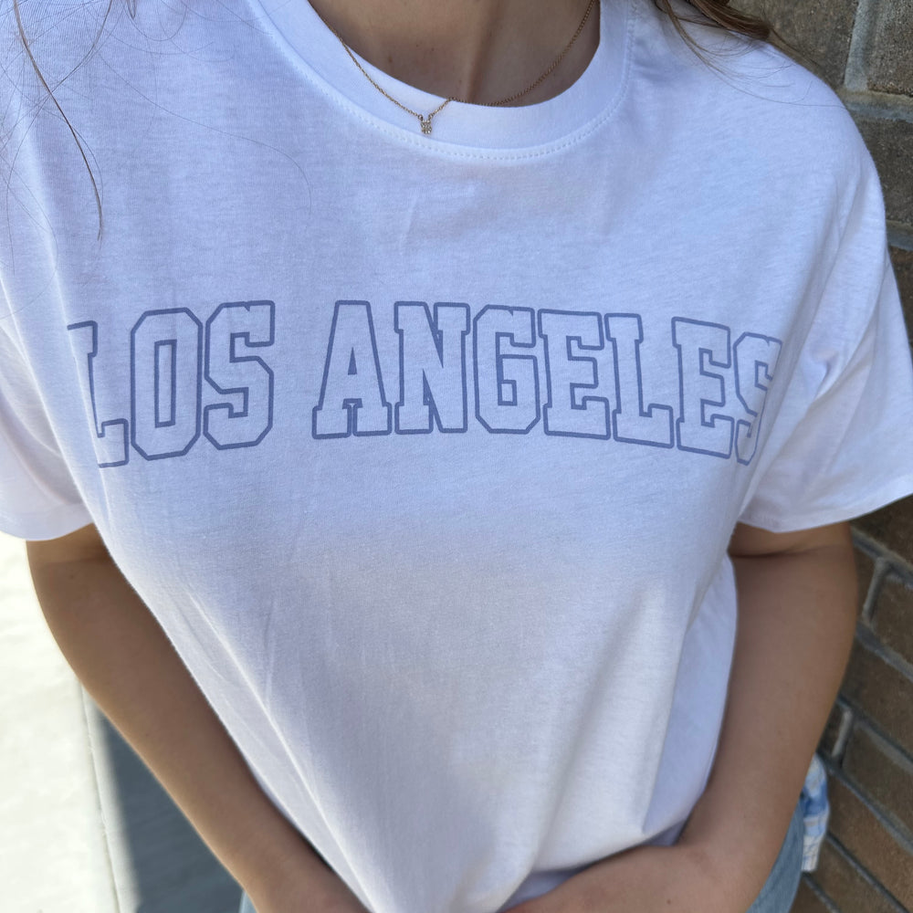 
                      
                        LA Girly Boxy Tee
                      
                    