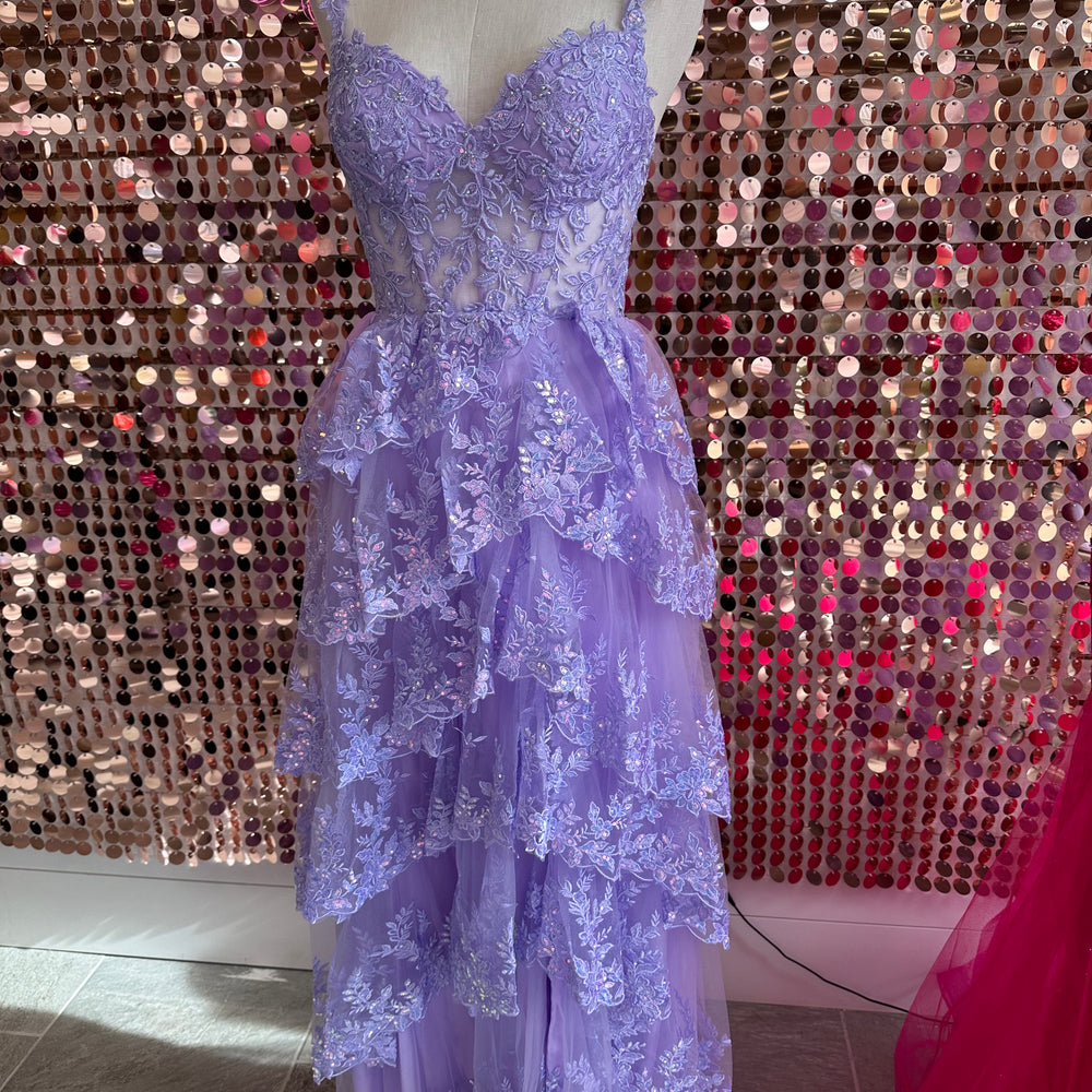 
                      
                        Prom Tuelle Lace sequin dress
                      
                    