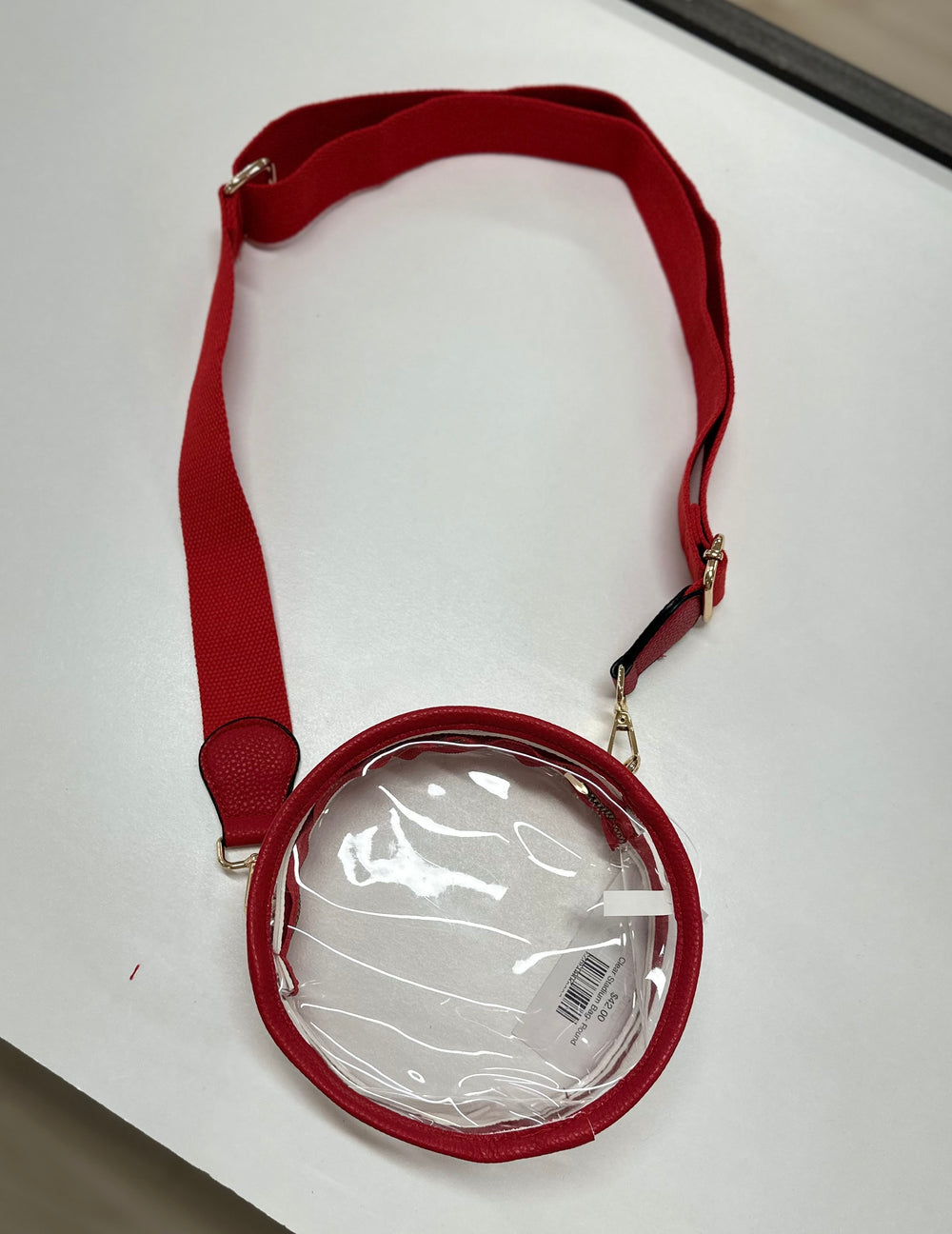 Clear Stadium Bag- Round