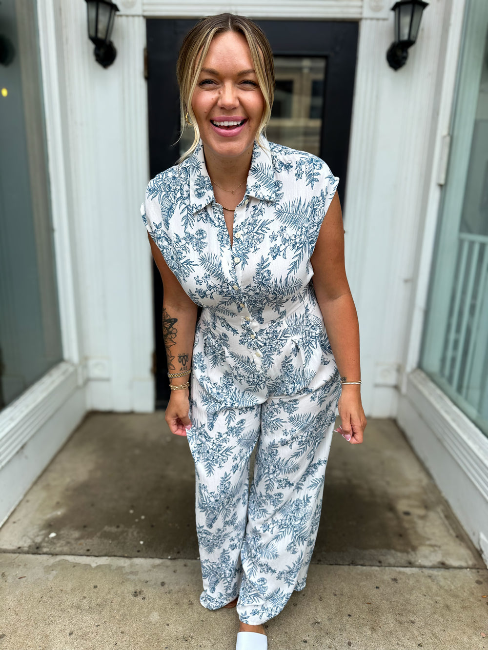 Ditsy Days Floral Jumpsuit