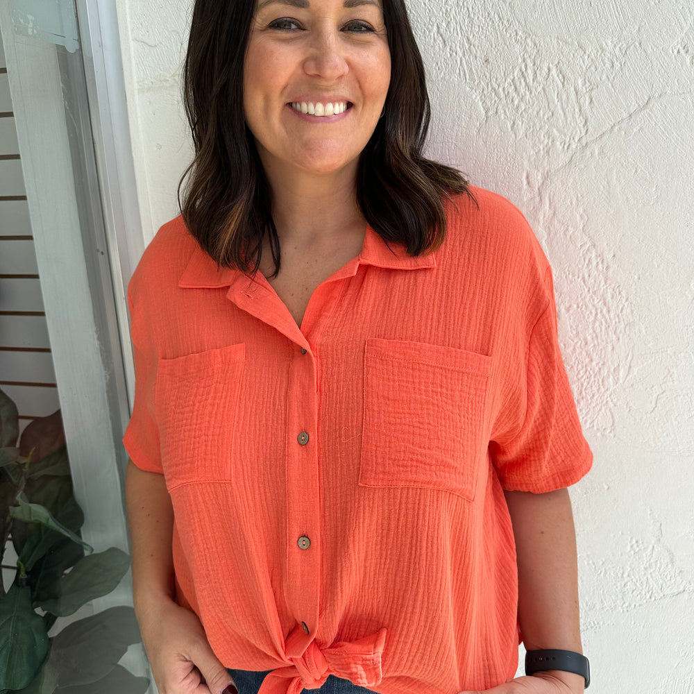 
                      
                        Sunset Summer Button Up (Curvy)
                      
                    