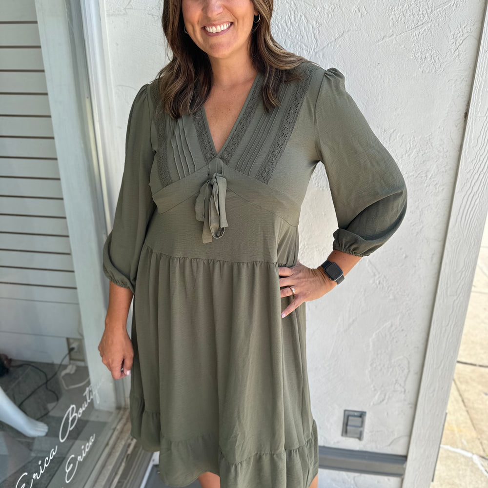 
                      
                        At Once Olive Midi Dress (Curvy)
                      
                    