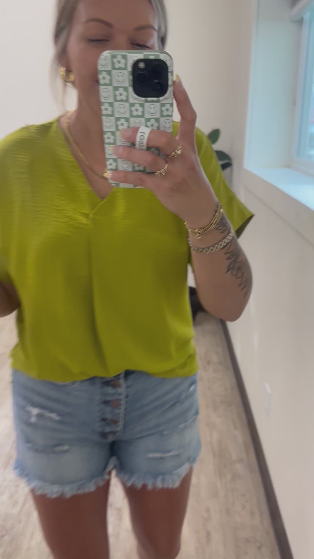 Chartreuse Chic Top