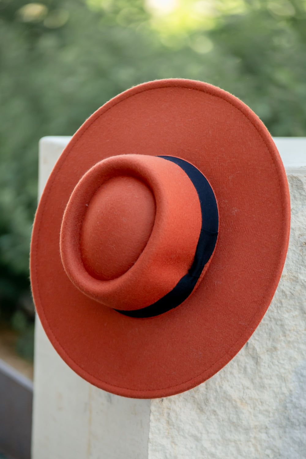 Wide Brim Bow Hat