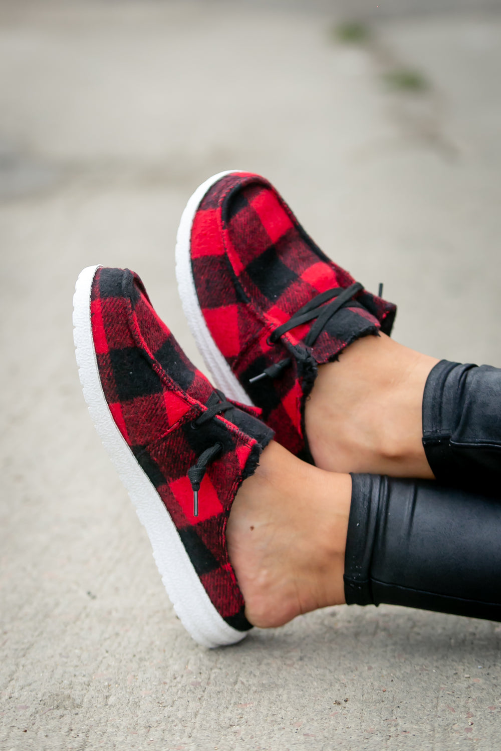 Brooklyn Plaid Slip On